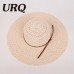 Wide Brim Fedora Summer Hat  's Beach Sun Hat  Casual Knitted Sun Hat  New  eb-45683263